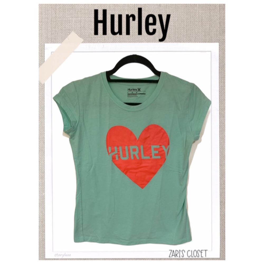 Flash Sale Hurley T-shirt Skaters Crew neck tee Size S